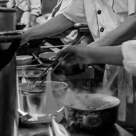 ¡Cocinar es trabajo duro!